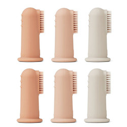 Liewood Simon brosse à dents à doigt Rose multi mix