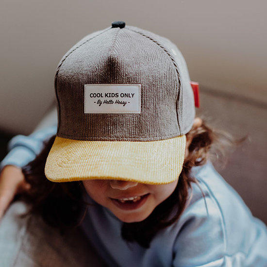 Hello Hossy Casquette Hello Hossy Sweet Dark Grey