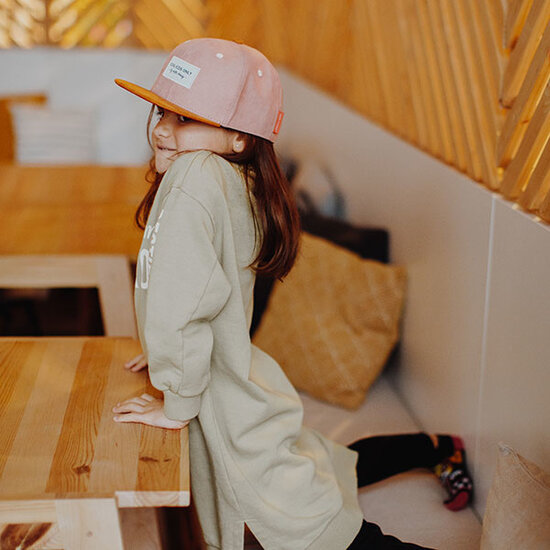 Hello Hossy Casquette Hello Hossy Suede Old Pink