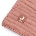 Jollein Jollein couverture 120x120cm wrinkled cotton rosewood