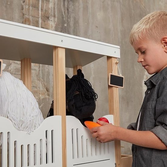 By Astrup Cheval bâton blanc tacheté - By Astrup