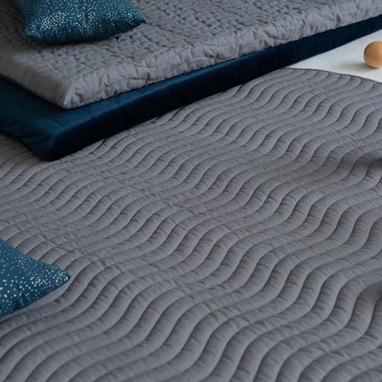 Nobodinoz tipi en accessoires Nobodinoz Kiowa tapis de jeu Slate Grey