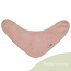 Bavoir bandana double couche Misty Rose 36x20cm - Timboo