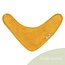 Bavoir bandana double couche Ocher 36x20cm - Timboo