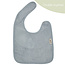 Bavoir XL double couche Moon Blue 26x38cm - Timboo