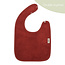 Bavoir XL double couche Rosewood 26x38cm - Timboo