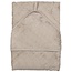 Cape de bain XXL Feather Grey 95x95cm - Timboo