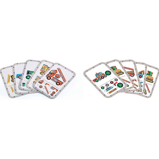 Djeco Djeco jeu de formes à clouer Tap tap Véhicules