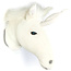Wild & Soft Tête d'animal - trophée - Licorne Claire - Bibib - Wild and Soft
