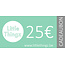 Bon cadeau €25