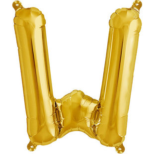 Ballon - lettres - or - 40 cm - Northstar - W