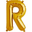 Ballon - lettres - or - 40 cm - Northstar - R