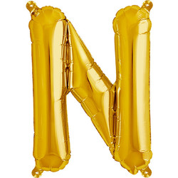 Ballon - lettres - or - 40 cm - Northstar - N