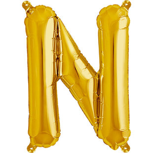 Ballon - lettres - or - 40 cm - Northstar - N