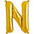 Northstar Ballon - lettres - or - 40 cm - Northstar - N