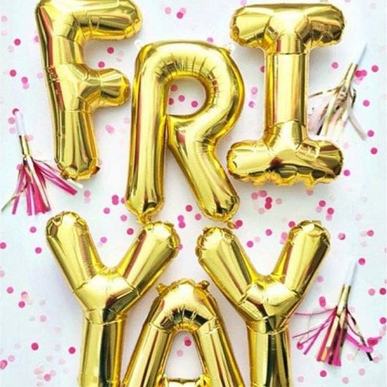 Northstar Ballon - lettres - or - 40 cm - Northstar - N