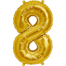 Ballon - chiffres - or - 40 cm - Northstar - 8