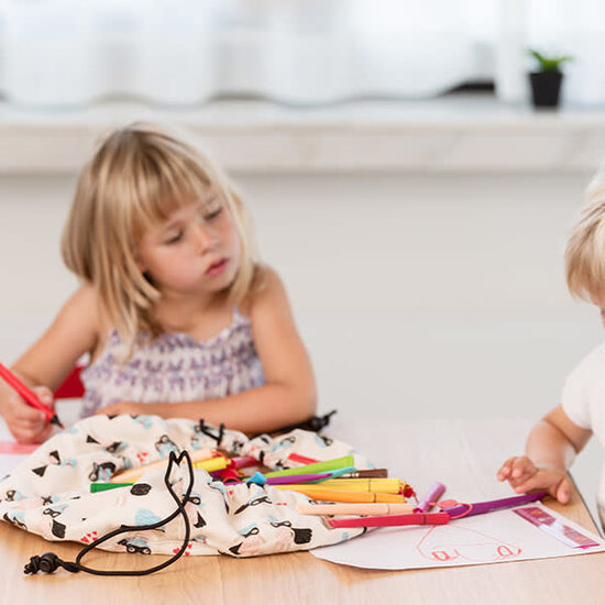 Sac de rangement - sac a jouet - Mini Supergirl - Play and Go