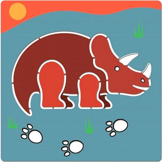 Djeco Djeco - pochoirs - dinosaures