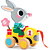 Djeco Djeco lapin Roulapic - jouet a trainer