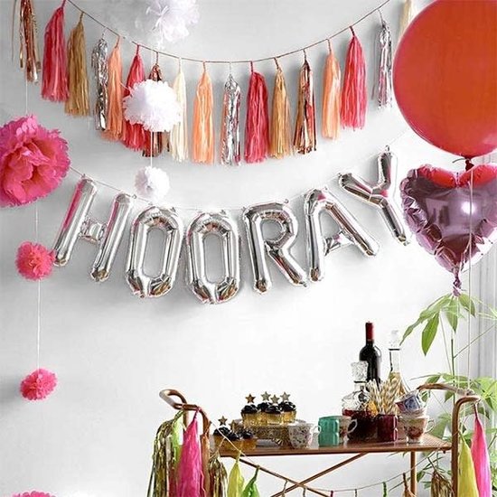 Northstar Ballon - lettres - argent - 40 cm - Northstar - S