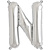 Northstar Ballon - lettres - argent - 40 cm - Northstar - N