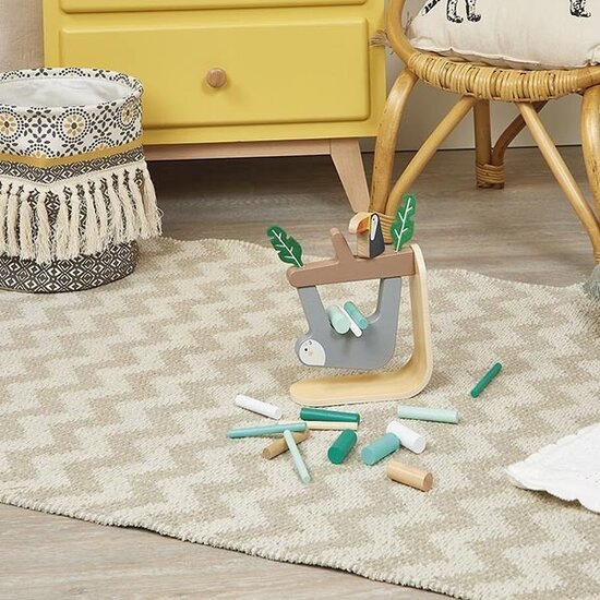 Janod speelgoed Janod jeu d'équilibre paresseux