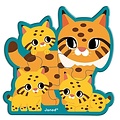 Janod speelgoed Janod puzzles animaux 2-3-4-5-6 pièces WWF®