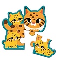 Janod speelgoed Janod puzzles animaux 2-3-4-5-6 pièces WWF®