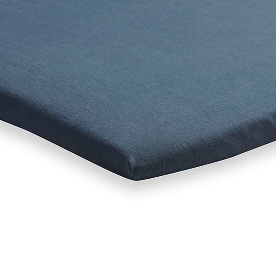 Jollein Jollein drap housse jersey 40x80cm Jeans blue