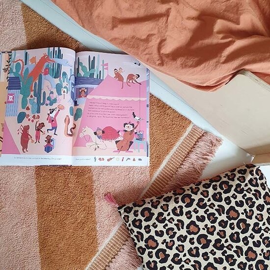 Tapis Petit Tapis Tim pink ocher - Tapis Petit