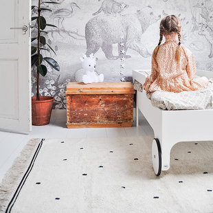 Tapis Emily dot cream - Tapis Petit