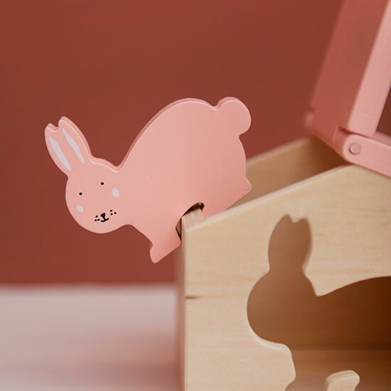 Trixie Baby Maison en bois boîte à formes Mrs. Rabbit - Trixie