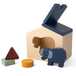 Maison en bois boîte à formes Mrs. Elephant - Trixie