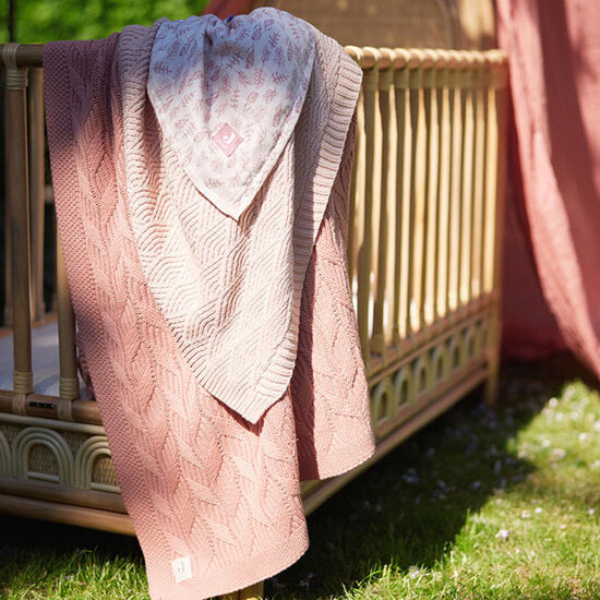 Jollein Jollein couverture 75x100cm Spring knit ivory