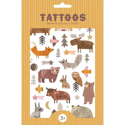 Petit Monkey tatouages Stay wild +3 ans