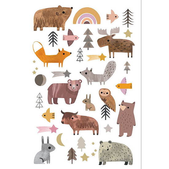 Petit Monkey Petit Monkey tatouages Stay wild +3 ans