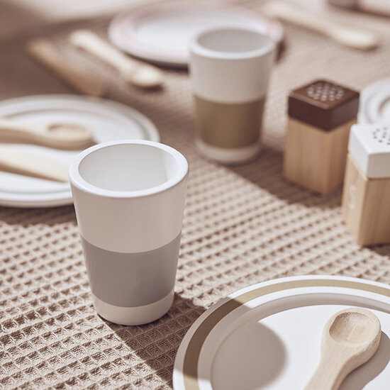 Kid's Concept Kids Concept vaiselle jouet 4 personnes Bistro