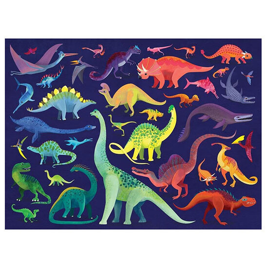 Crocodile Creek Crocodile Creek puzzle Monde Dino 500 pièces