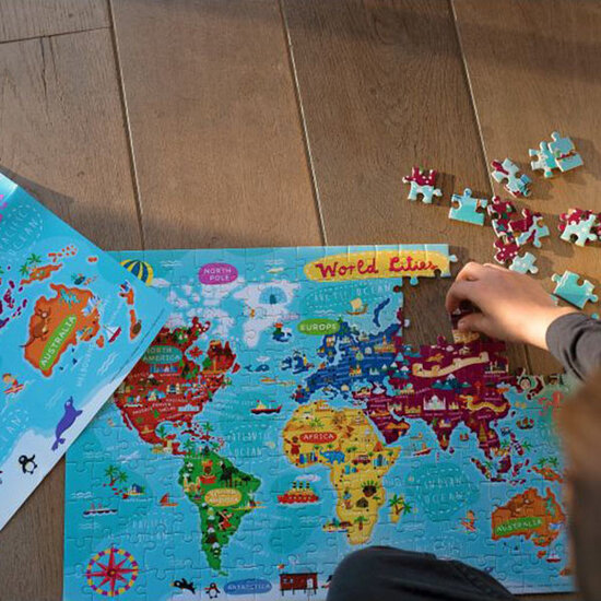 Crocodile Creek Crocodile Creek puzzle Villes du monde 200 pièces