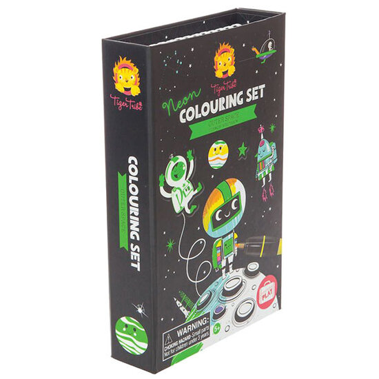 Tiger Tribe Tiger Tribe coloriages Neon Outer Space