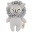 Konges Slojd Hochet Mini Lion grey - Konges Slojd