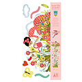 Djeco Djeco sticker mural - toise Fille de jardin