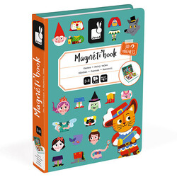 Janod magnetibook Contes 40pcs 3-8ans