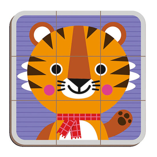 Janod speelgoed Janod magnetibook Mix & Match 80pcs 3-8ans