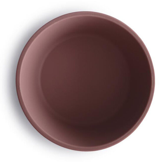 Mushie Mushie bol à ventouse en silicone Cloudy Mauve