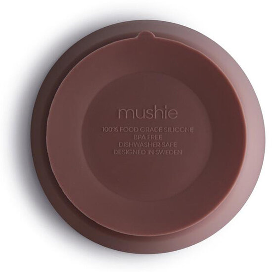 Mushie Mushie bol à ventouse en silicone Cloudy Mauve