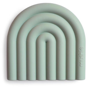 Mushie anneau de dentition Rainbow cambridge blue