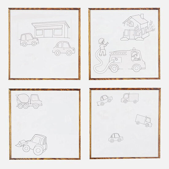 Tiger Tribe Tiger Tribe coloriages magiques véhicules