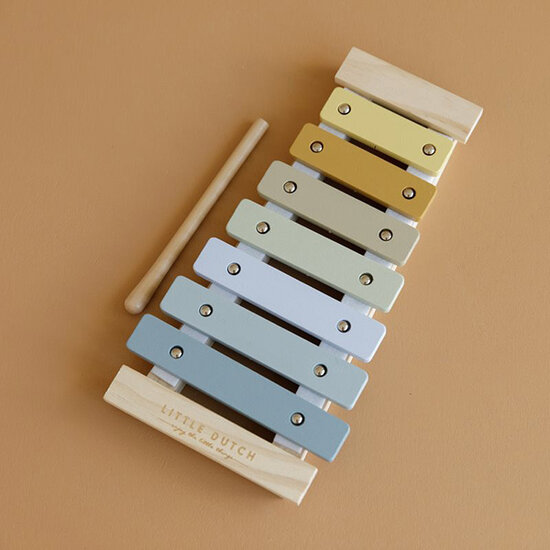 Little Dutch Little Dutch xylophone blue +3ans